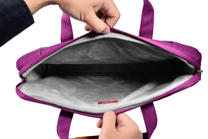 Túi chống sốc 13 inch có quai xách - Fabric Portable Laptop Sleeve Case with handle - Hàng nhập khẩu