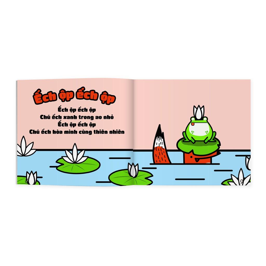 Ehon - Rón rén rón rén - Ehon Nhật Bản dành cho bé từ 0 - 6 tuổi - Bản Quyền