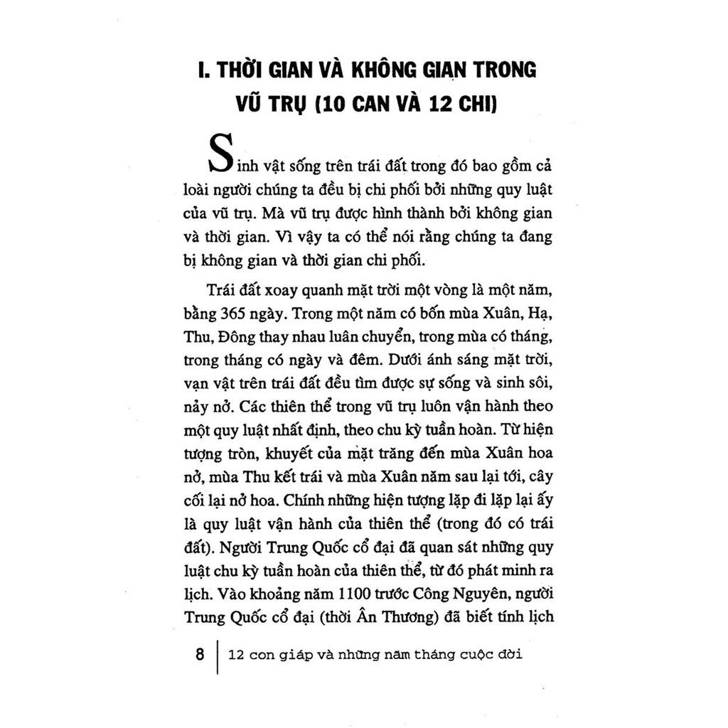 Sách - 12 Con Giáp Và Những Năm Tháng Cuộc Đời