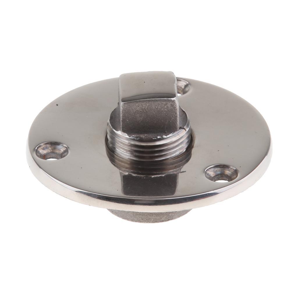 Stainless Steel Garboard Drain Plug Boats For 1 '' Diameter Hole