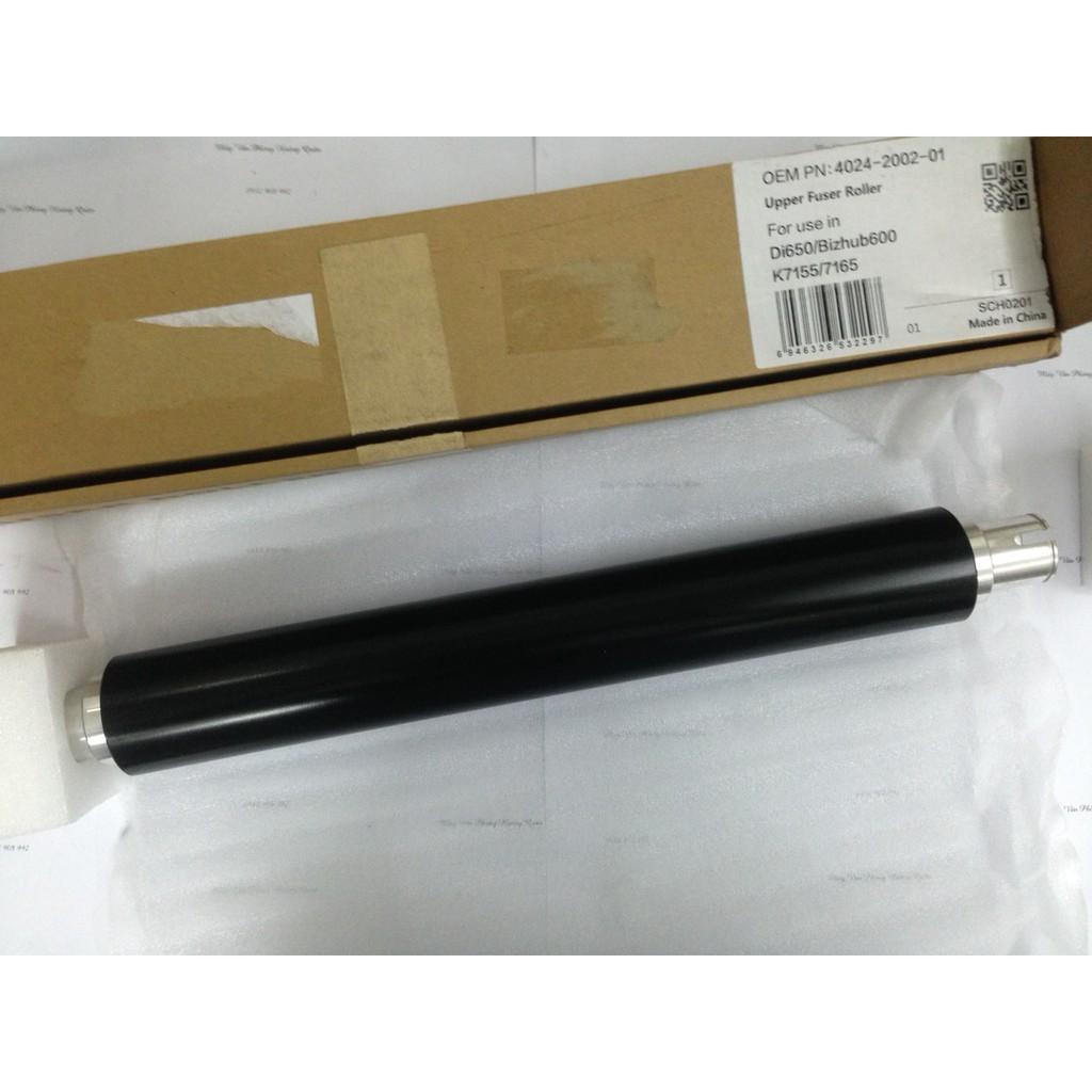 Lô ép Photo dùng cho máy Konica DI650/ Bizhub 601/ 750 / 701/ K7155/7165 - Lower Sleeved Roller