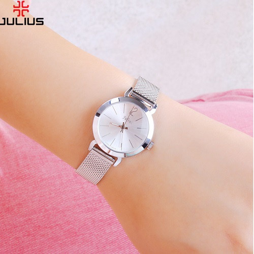 Combo đồng hồ nữ Julius và lắc tay nữ Julius BC-12