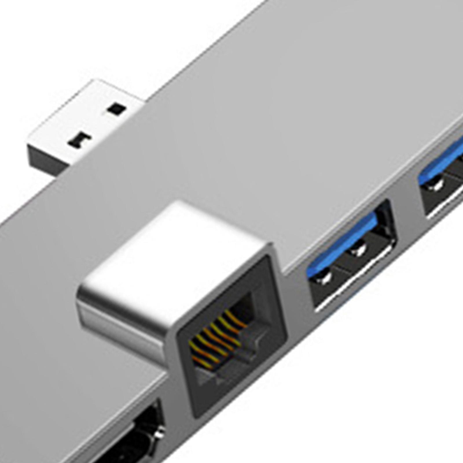 6 in 1 Docking Station   USB3.1 Ethernet  Surface /5/6