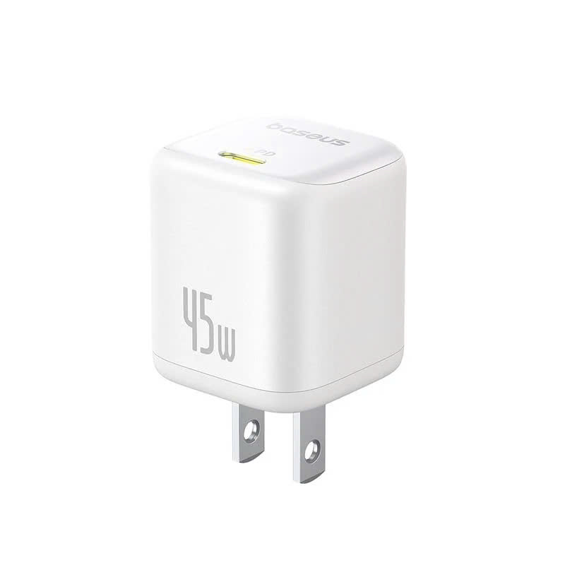 Củ Sạc Nhanh Baseus PicoGo GaN 1C 45W (For iPhone/iPad/Samsung/Google Pixel) [ hàng chính hãng]