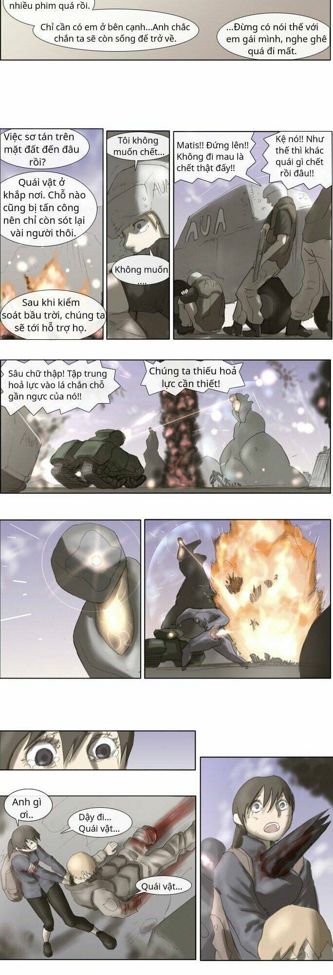 cuộc chiến với quái vật tại kỷ nguyên 430 chapter 13 7
