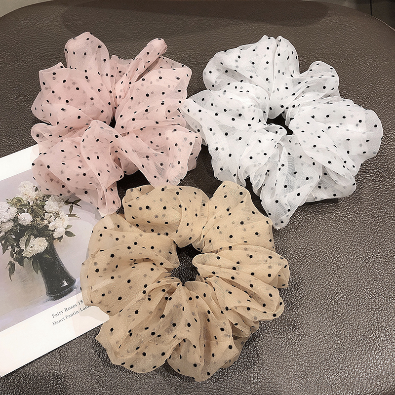 Sét 3 dây buộc tóc nhiều mẫu dễ thương