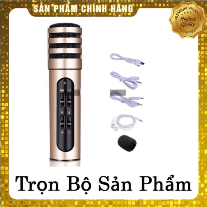 Micro C7 thu âm live stream loại cao cấp kèm tai phone