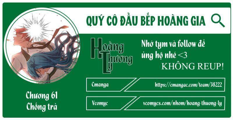 quý cô đầu bếp hoàng gia chapter 61 1