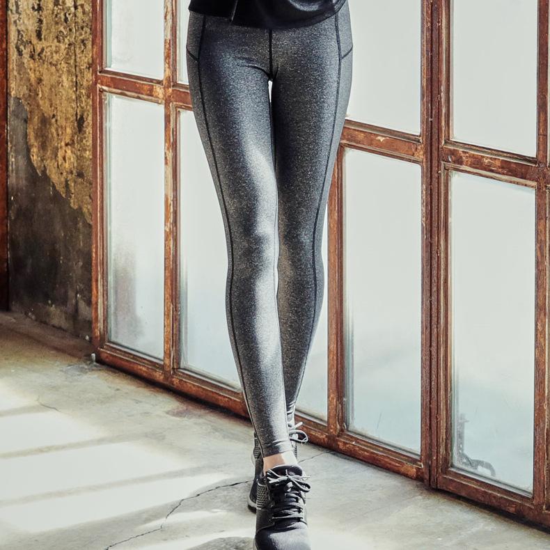 Quần legging nữ lưng cao dài tập GYM Yoga Aerobic quần thể thao nữ chất liệu thun mềm nhẹ  QTT006 - Quần Đen