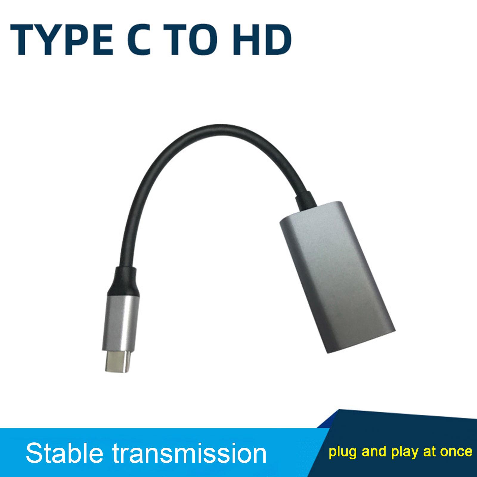 Cáp chuyển đổi 4K 60Hz Type-C sang HD Tương thích với MacBook Pro 2019 Samsung Note