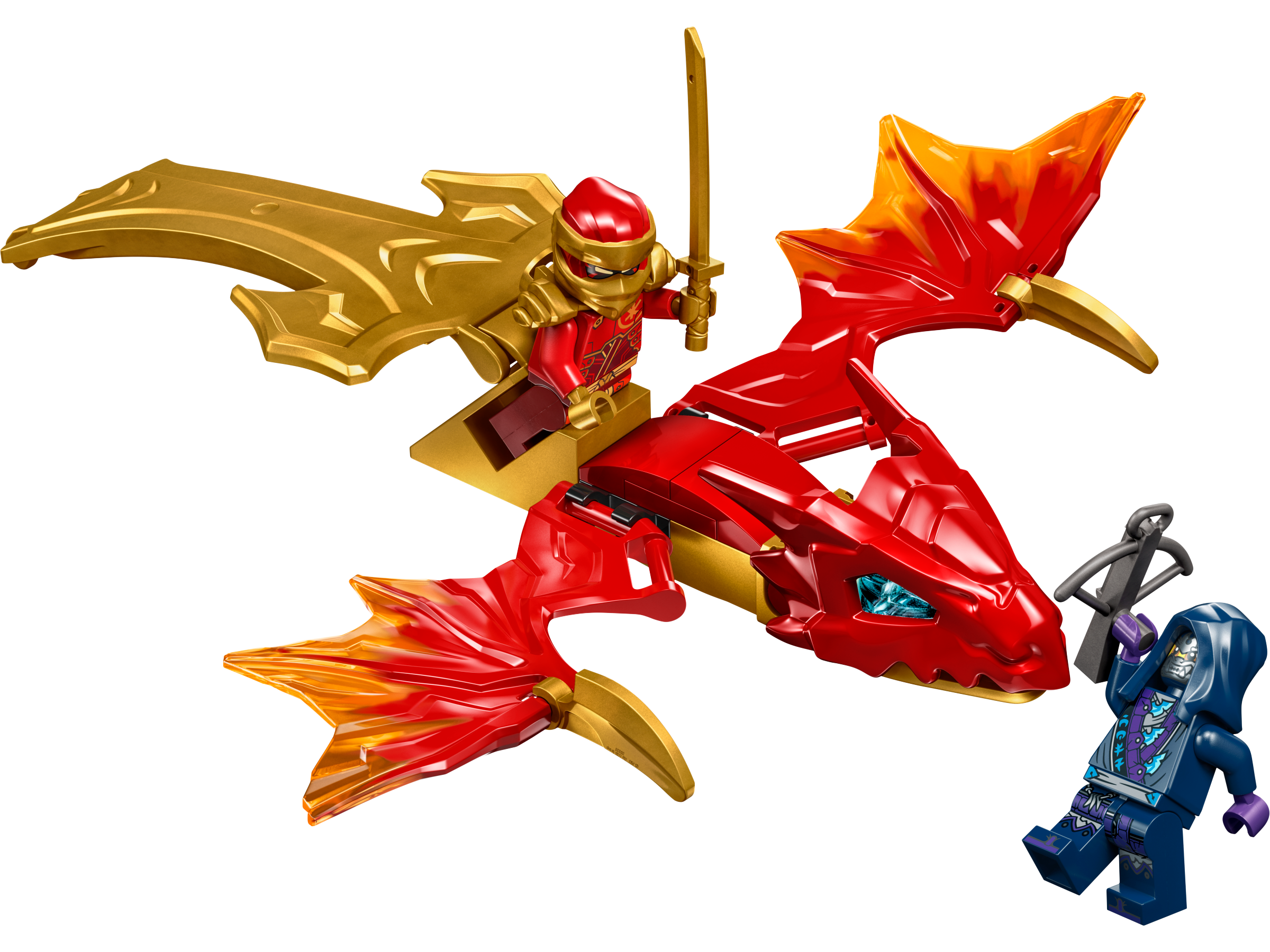 Đồ Chơi Lắp Ráp Bệ Phóng Rồng Thần Của Kai - Kai's Rising Dragon Strike - Lego Ninjago 71801 (24 Mảnh Ghép)