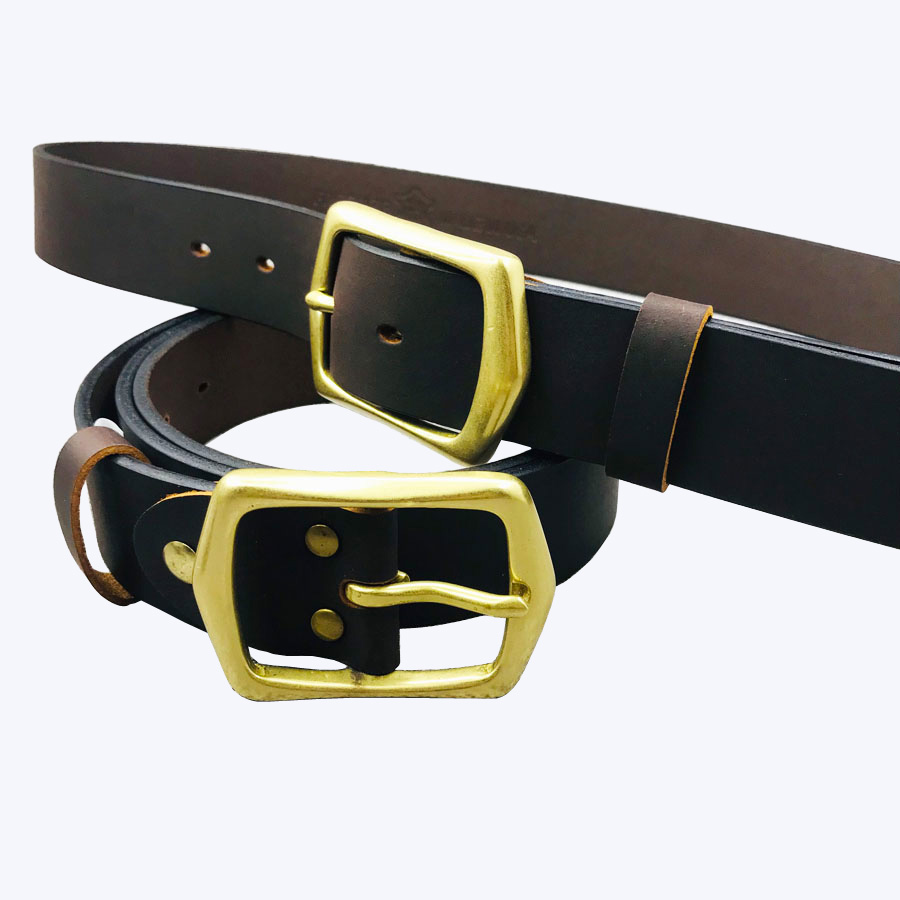 Thắt lưng nam da bò sáp khóa đồng cao cấp PH01, Dây nịt nam da bò sáp cao cấp khóa đồng cao cấp PH01