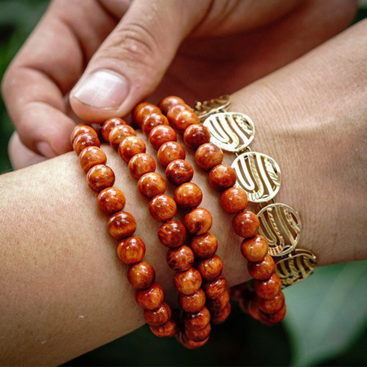 Vòng tay Nu huyết long chuỗi hạt 8mm