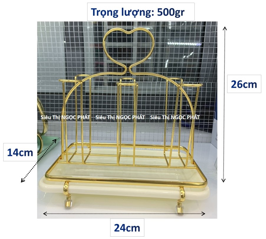 ÚP CỐC HÌNH TRÁI TIM CÓ KHAY HỨNG