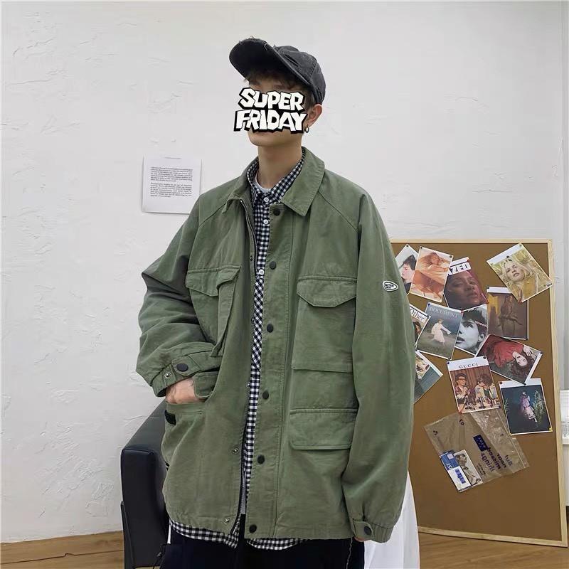 Áo Khoác Kaki bomber