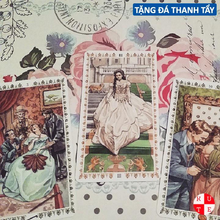 Bài Tarot Romantic 78 Lá Bài Tặng File Tiếng Anh Và Đá Thanh Tẩy