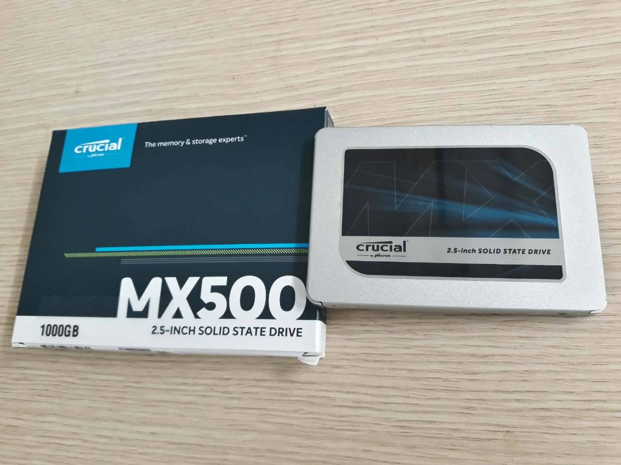 SSD Crucial MX500 3D NAND 2.5-Inch SATA III 1TB CT1000MX500SSD1- HÀNG CHÍNH HÃNG