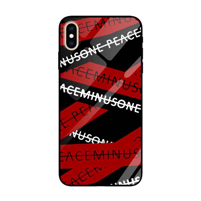 Ốp lưng kính cường lực cho iPhone Xs Max Nền Họa Tiết Hoa Cúc - Hàng Chính Hãng