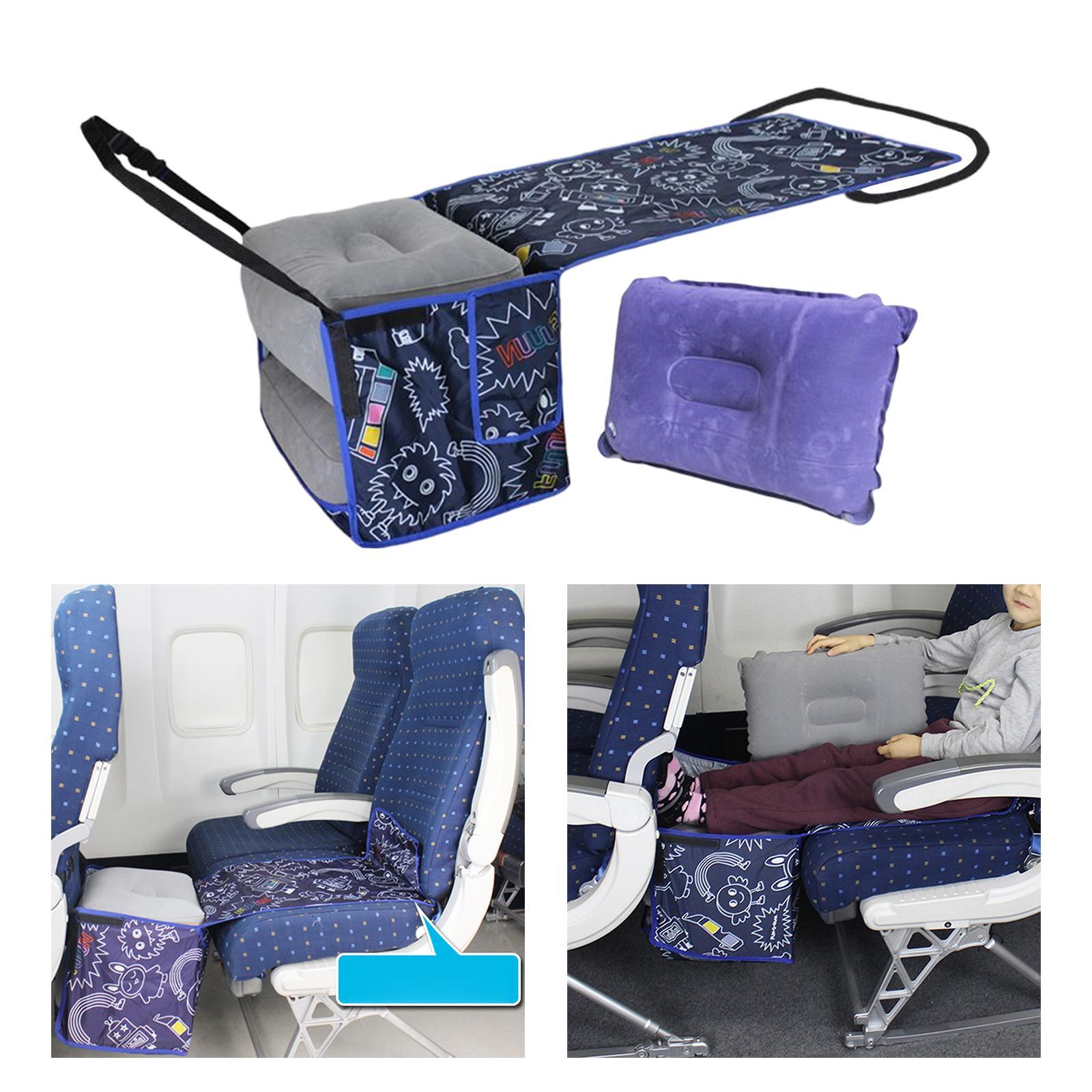 Kids Airplane Footrest Hammock Travel Bed for Travel Essentials Air Plane