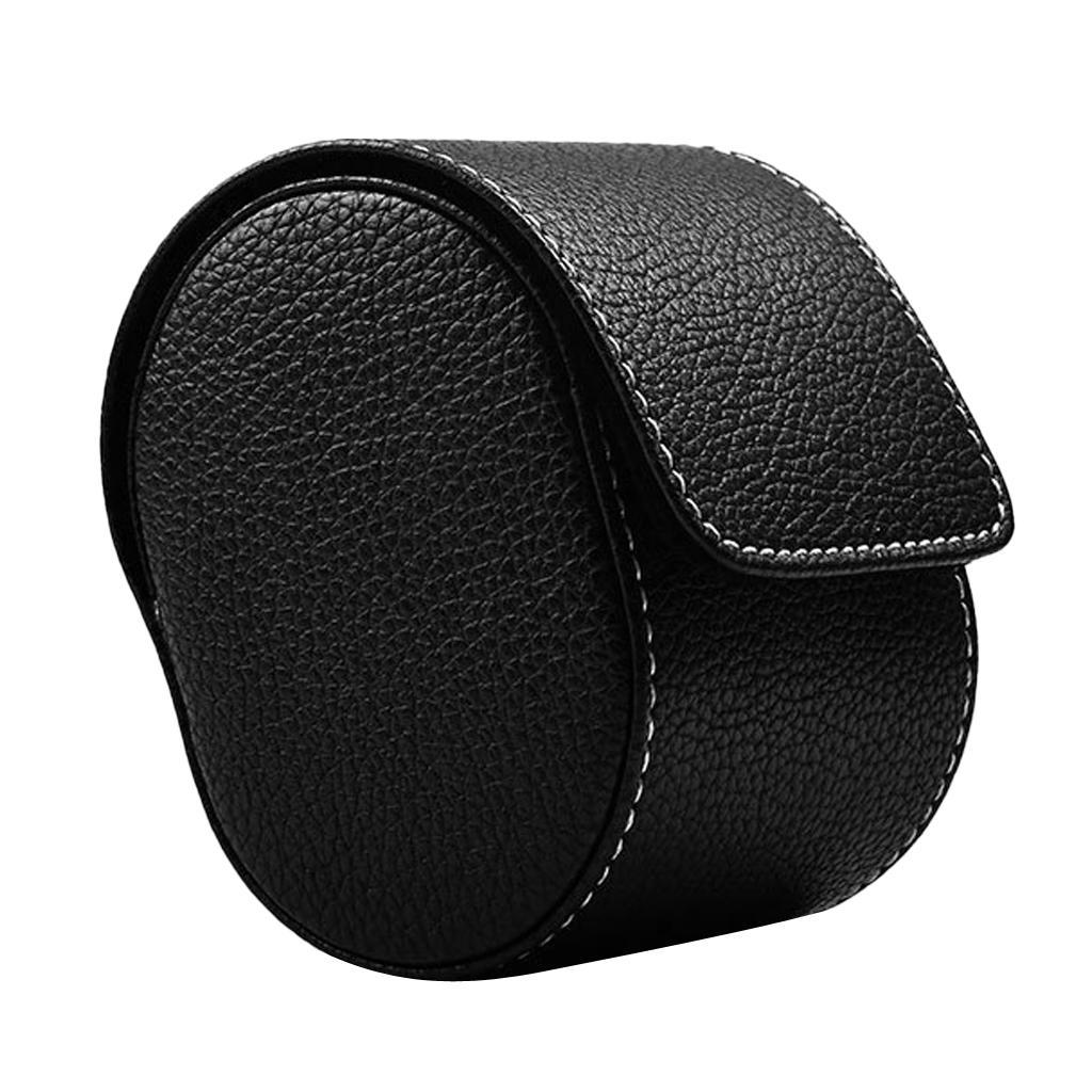 PU Leather Watch Storage Case Velvet Watch Organizer Box Jewelry Bag