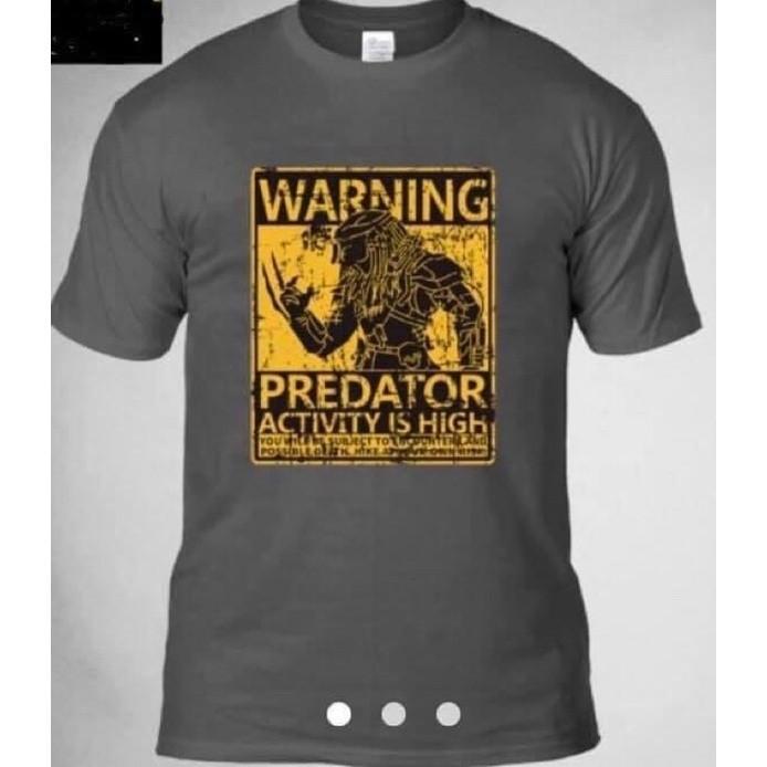 Áo thun The Predator_chiến thuật_dã ngoại - Đen