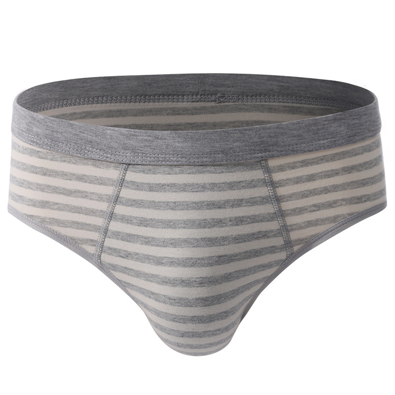 Quần Lót Nam- Sịp Cotton Sọc Ngang Mềm Mỏng Thấm Hút Mồ Hôi K146