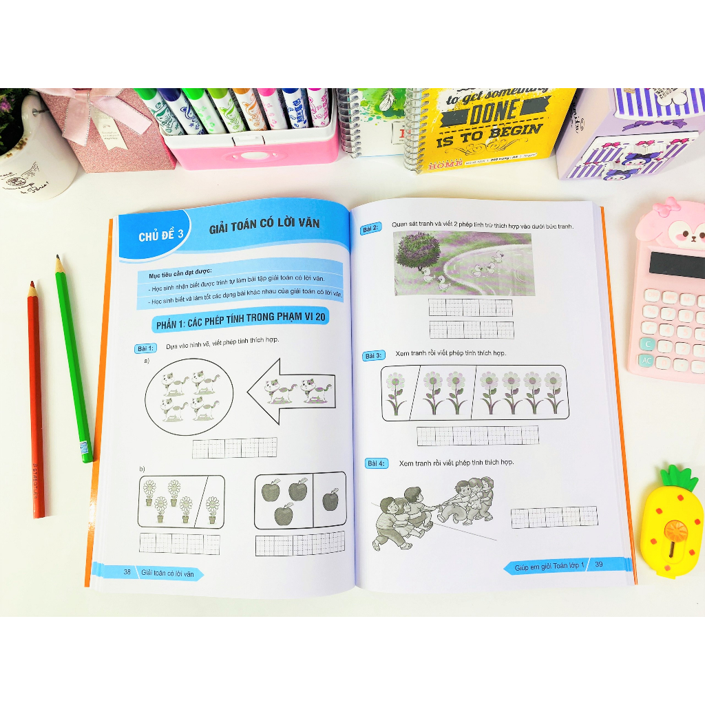 Sách - Giúp Em Giỏi Toán Lớp 1 - Biên soạn theo chương trình GDPT mới