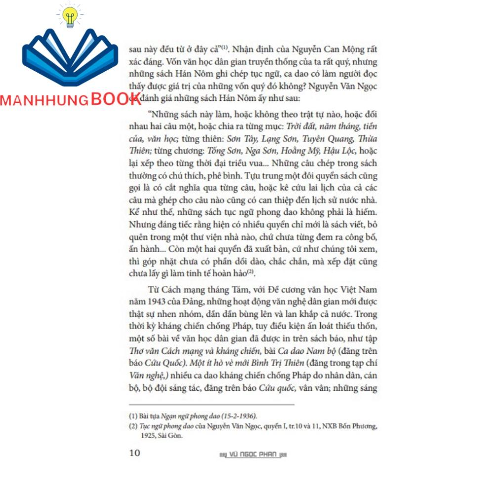 Sách - Tục ngữ, ca dao, dân ca Việt Nam