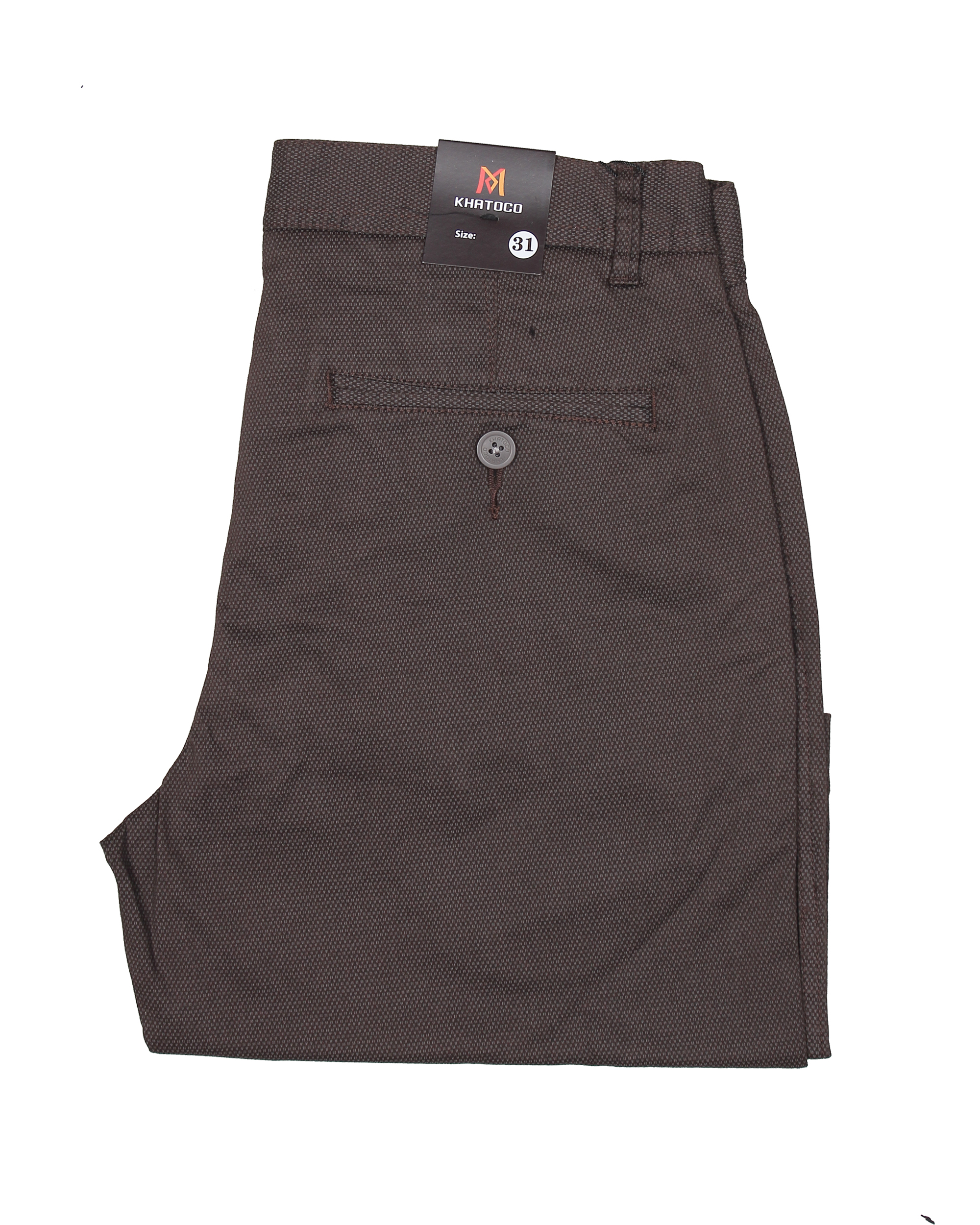 Quần short khaki nam Khatoco Q3M398R0-ININ133-2410-0