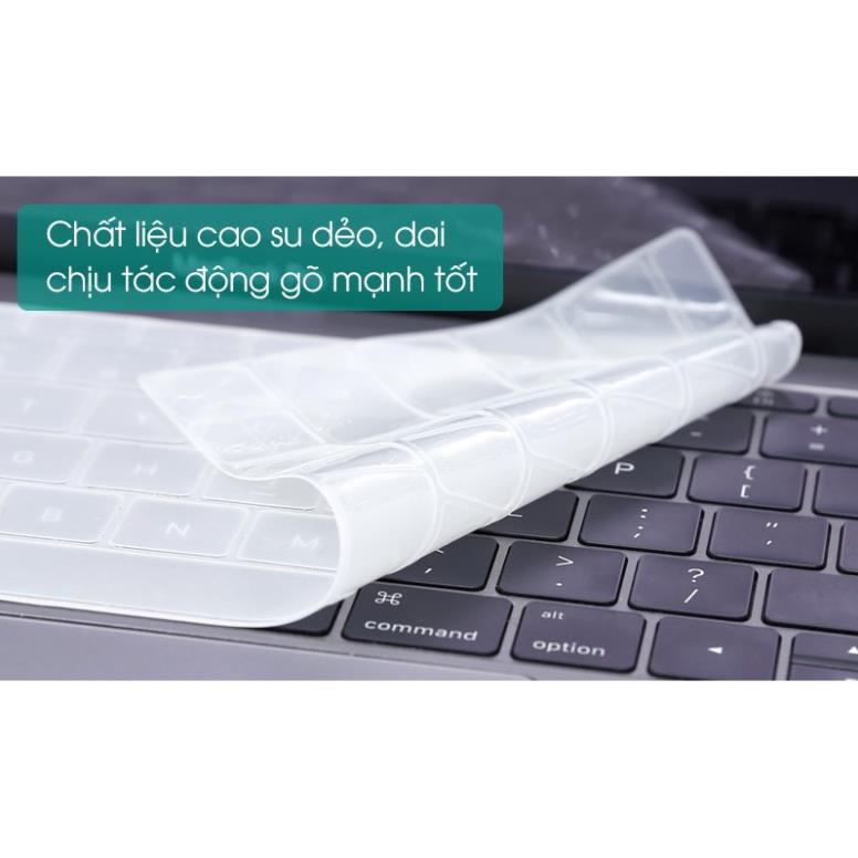 Miếng Lót Phủ Bàn Phím Màu Trong Suốt Cho Macbook (US)