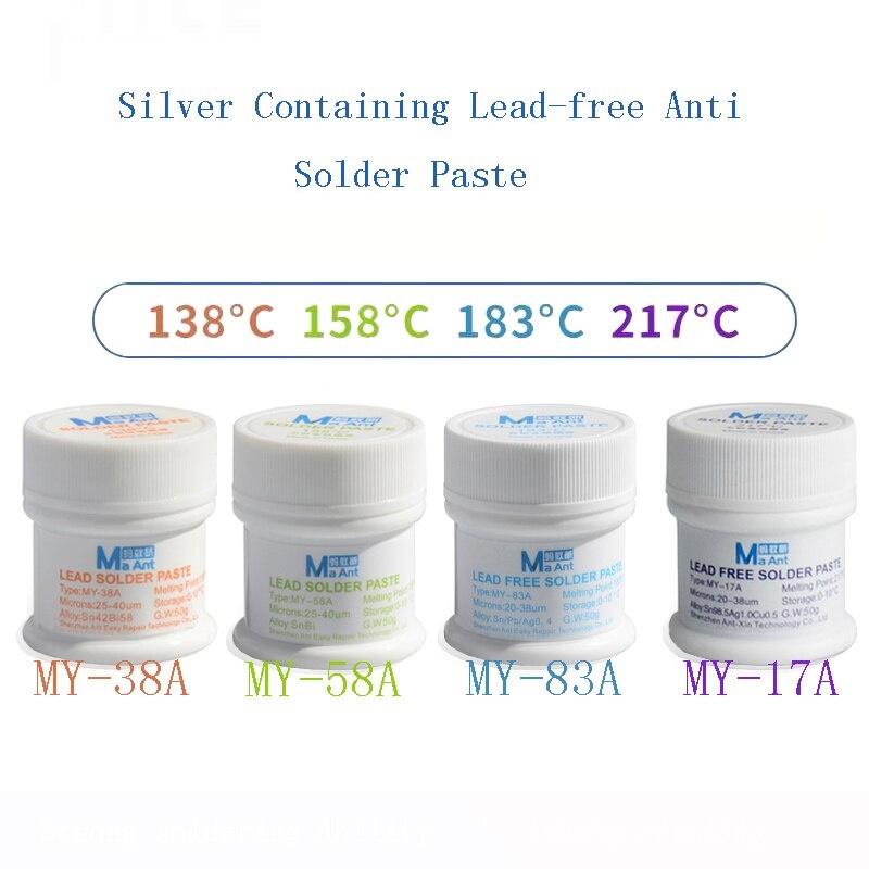 Thiếc hàn bột MAANT lọ 50g