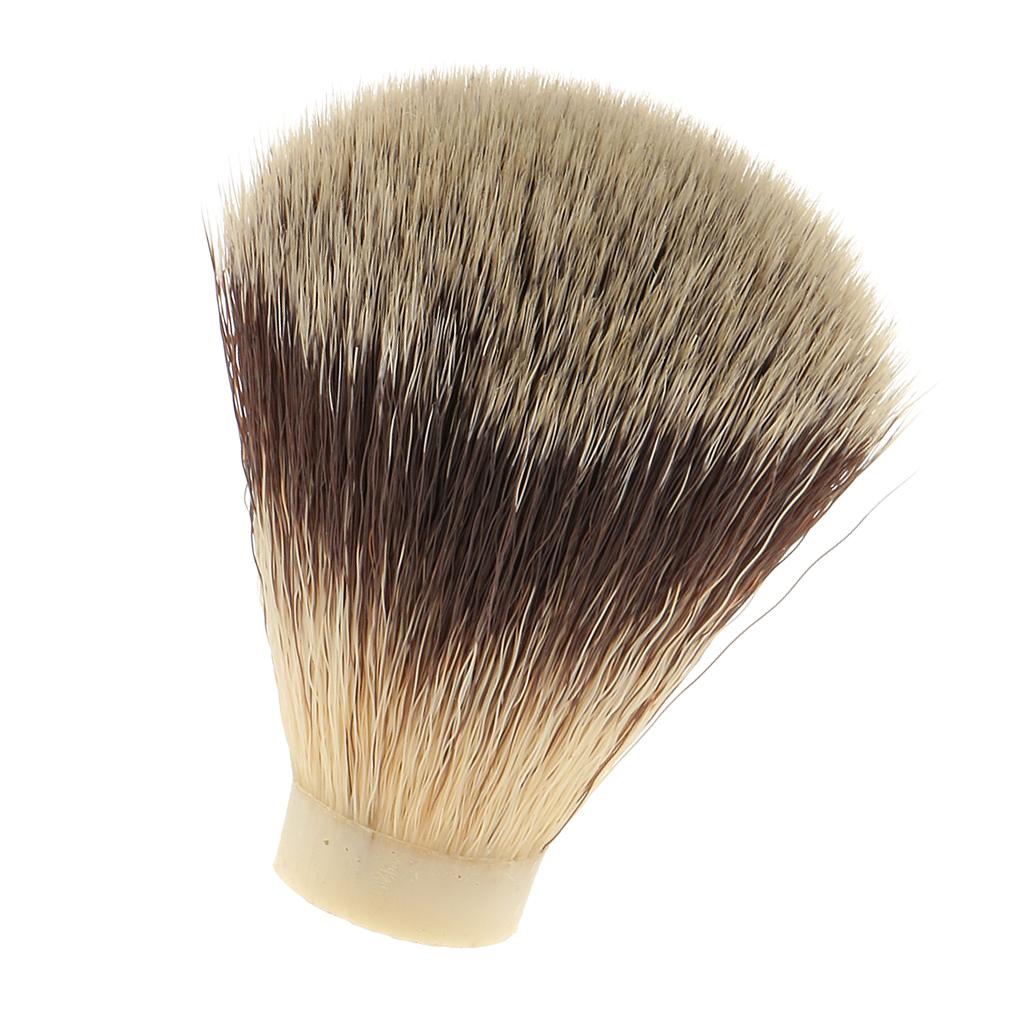 Soft Fluffy Nylon Shaving Brush Shave Replacement Knot For Men Salon Barber Hair Ramoval Cutting Dust Cleansing