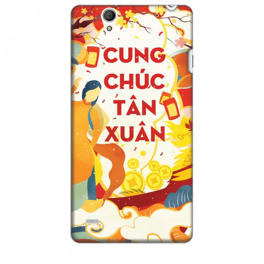Ốp lưng dành cho điện thoại SONY C4 Cung Chúc Tân Xuân