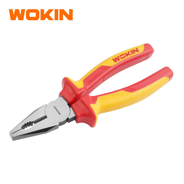 Kìm tổng hợp cách điện WOKIN, 8"/200mm