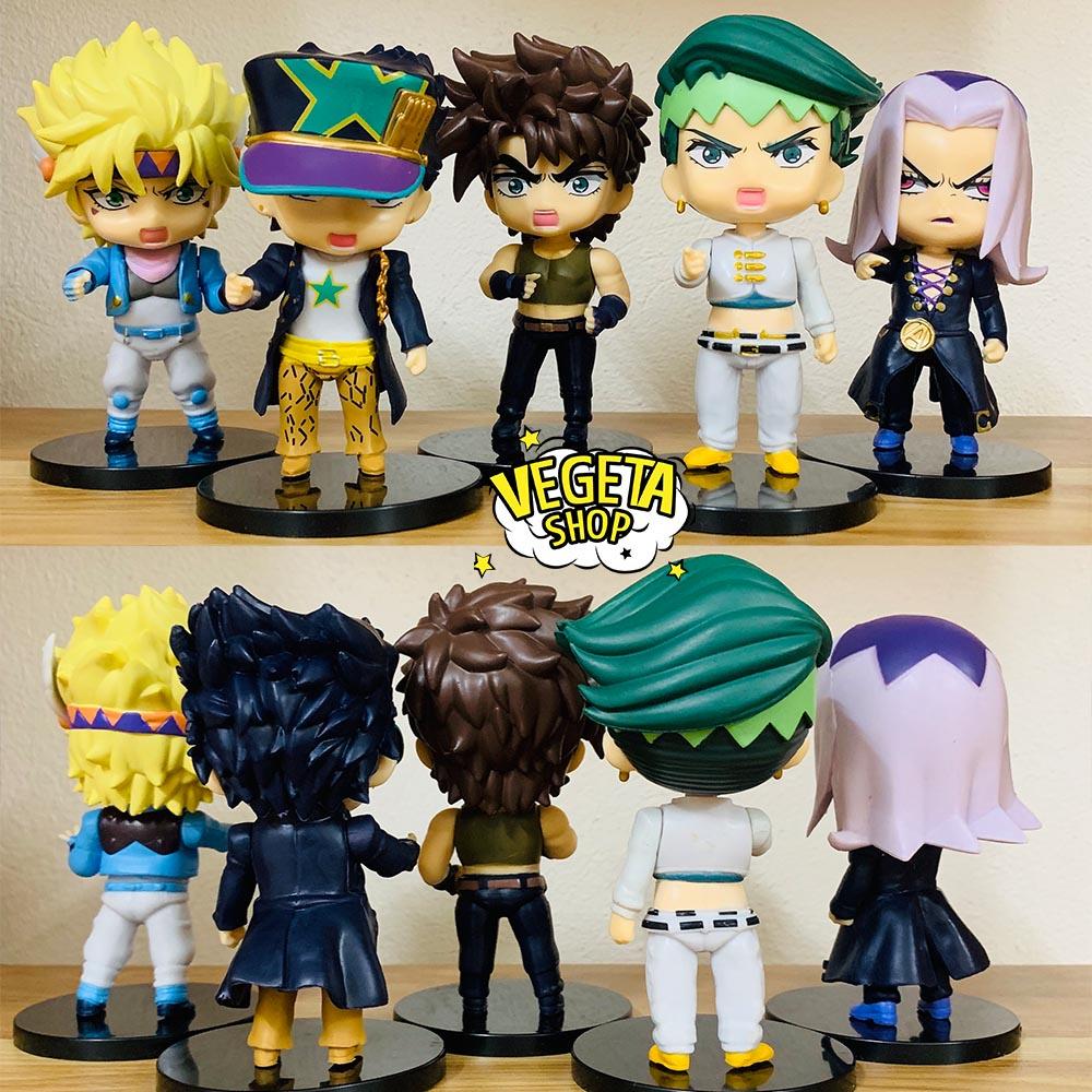 Mô hình JoJo's Bizarre Adventure - Joseph Joestar Caesar Zeppeli Rohan Kishibe Jotaro Kujo Leone Abbacchio - Cao 10~12cm