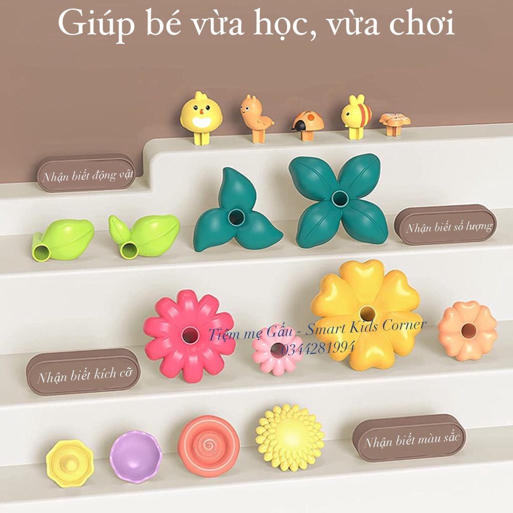 ĐỒ CHƠI DIY LẮP GHÉP KHU VƯỜN CỔ TÍCH FLOWER GARDEN BUILDING TOY SET GIÚP BÉ PHÁT TRIỂN TƯ DUY