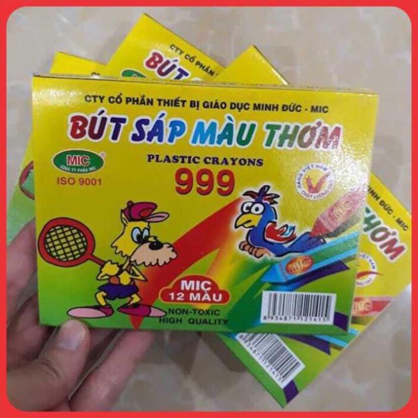 Bút sáp màu thơm 12 màu - bút màu sáp thơm