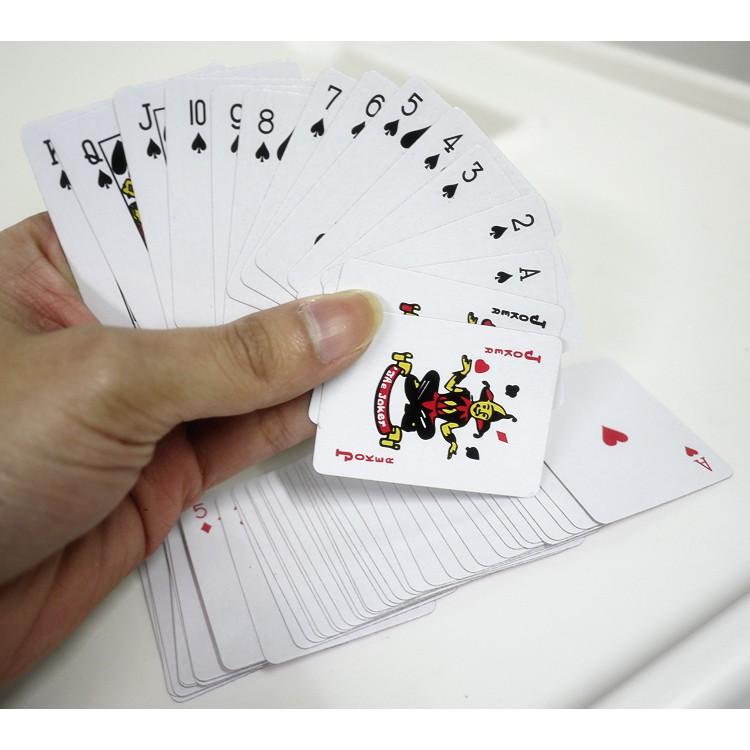 Bộ bài Poker mini tỉ lệ 1:12 độc đáo dành cho nhà búp bê