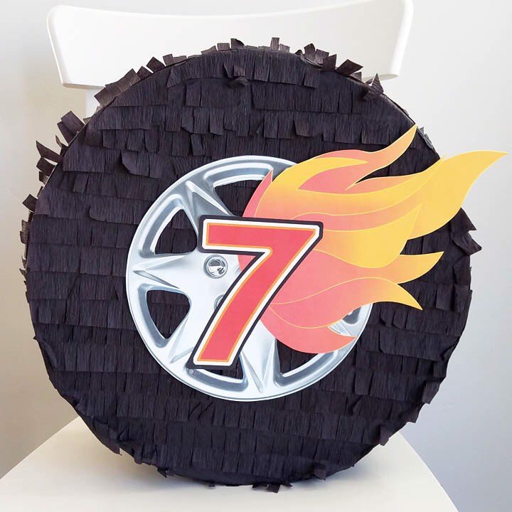 Pinata hotwheels chủ đề xe PHG36