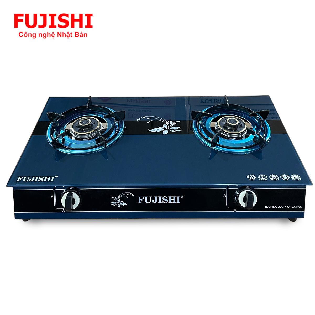 Bếp gas Fujishi FJ-088I - KHUNG BẾP CAO 10 PHÂN - MÂM CHIA LỬA ĐỒNG NGUYÊN KHỐI LỚN - Hàng chính hãng