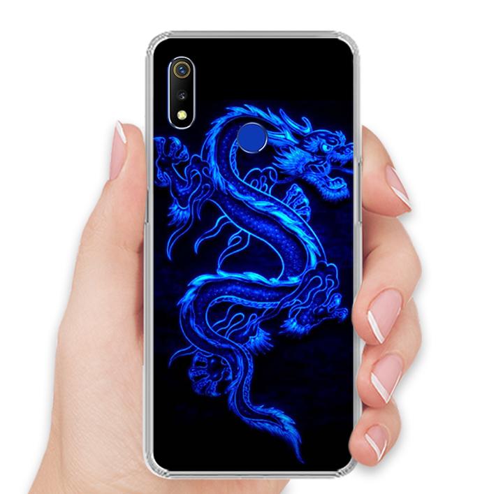 Ốp lưng cho Realme 3 - 0270 DRADON02 - Ốp lưng dẻo - Hàng Chính Hãng