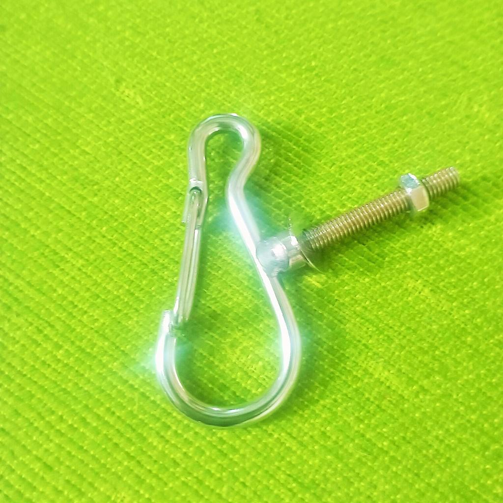 BỘ MÓC TREO CÓ KHOÁ INOX GẮN CÁC LOẠI XE MÁY