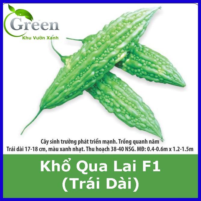 Hạt Giống Khổ Qua Lai F1 Trái Dài