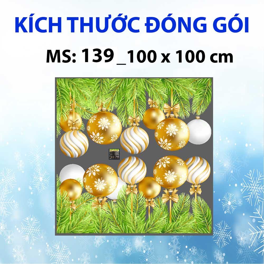 DECAL TRANG TRÍ GIÁNG SINH 2023 COMBO SỐ 65