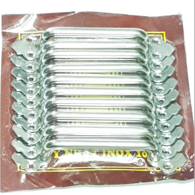 Tay kéo tủ inox không hít 10 cái