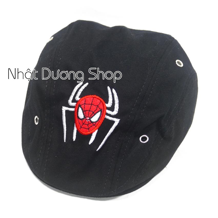 NÓN BERET NAM NỮ TRẺ EM MỎ VỊT HÌNH CON NHỆN PHONG CÁCH NĂNG ĐỘNG CHO TRẺ NHÀ