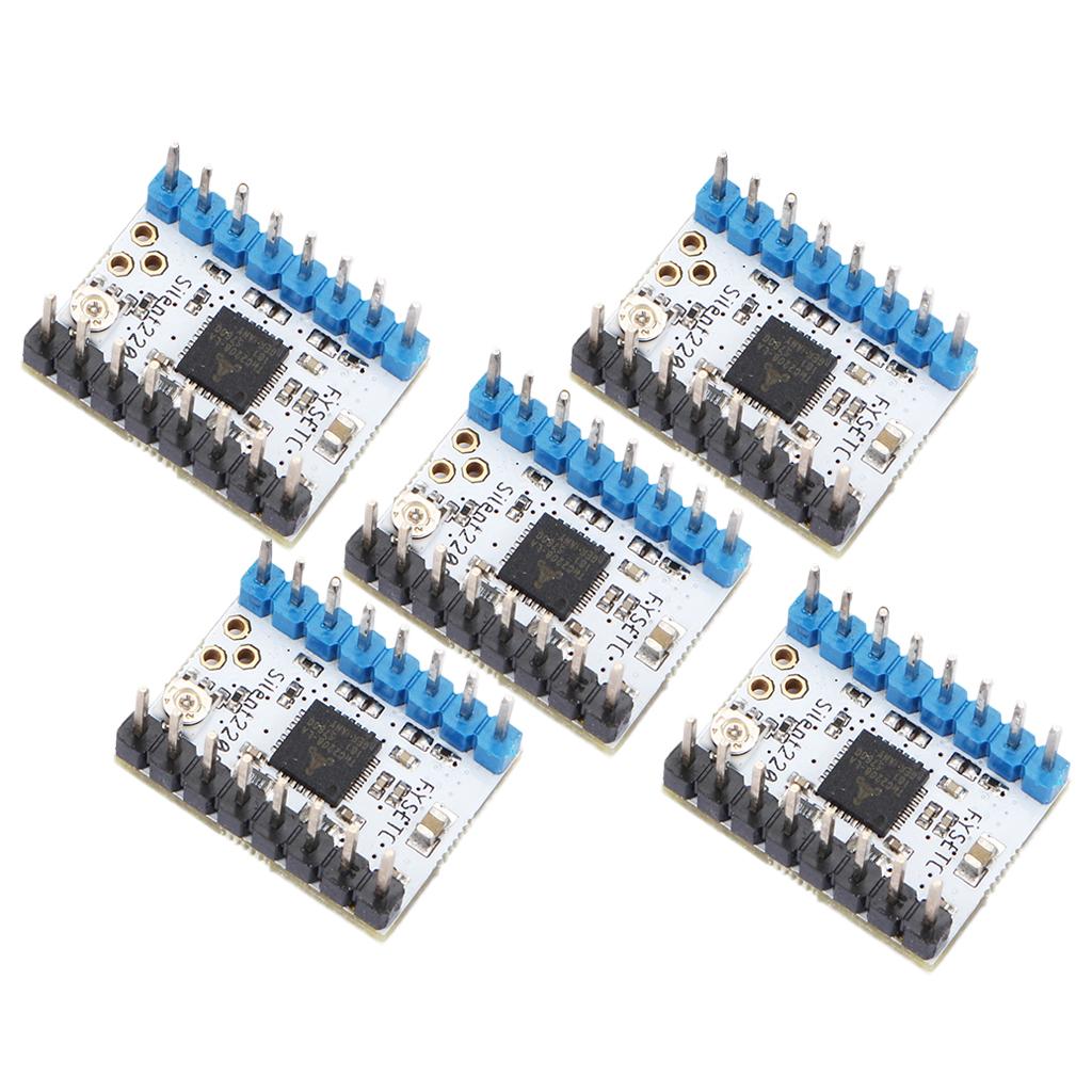 5Piece TMC2208 Stepper Motor Driver Module with Heat Sink for 3D Printer