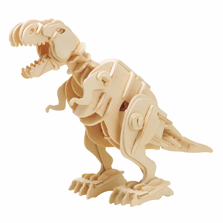 Mô Hình Gỗ Robotime Khủng Long T-Rex (Âm Thanh) D210