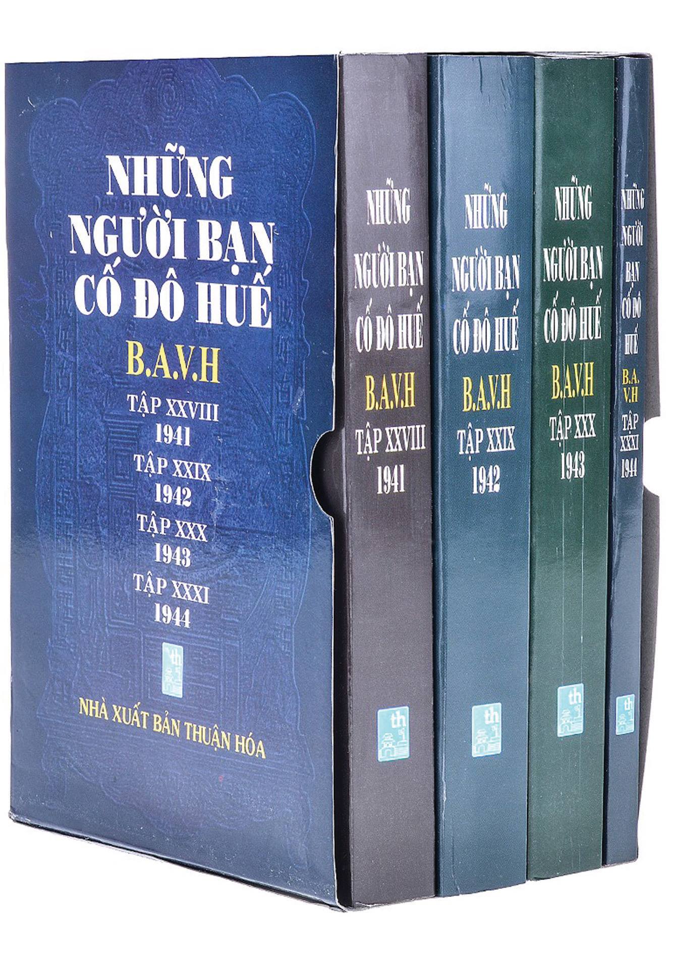 NHỮNG NGƯỜI BẠN CỐ ĐÔ HUẾ Tập 28,29,30,31 (1941-1942-1943-1944)