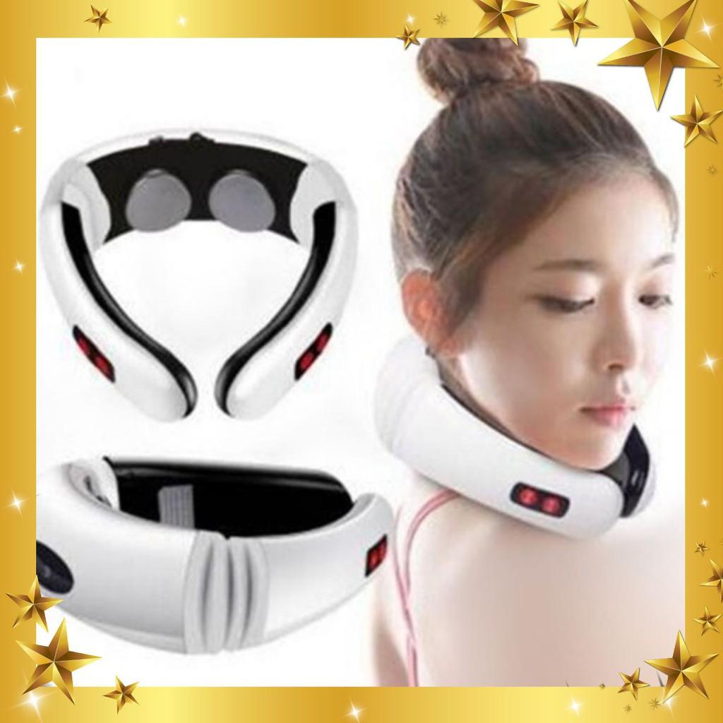 Máy massage trị liệu cổ vai gáy KL5830, massage xung điện từ trường cân bằng âm dương cao cấp -Pkphuonghoang